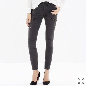 Madewell Skinny Skinny Zip Jeans  Multi-zip EUC ❤️